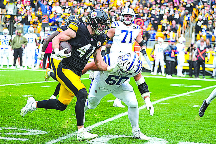 Steelers defense forces 6 turnovers as Pittsburgh tops Indianapolis 27-20